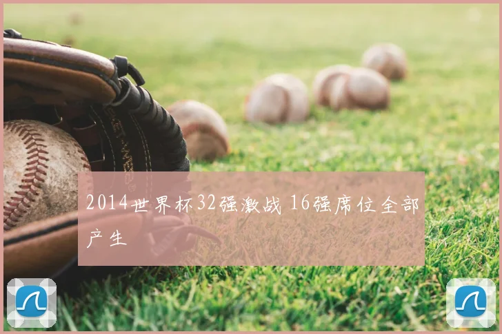 2014世界杯32强激战 16强席位全部产生