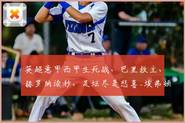 英超意甲西甲生死战,巴里救主、赫罗纳读秒,足坛尽是悲喜_埃弗顿_赫塔菲_比赛
